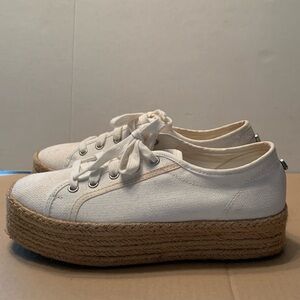 Steve Madden Hampton espadrille platform sneakers size 7